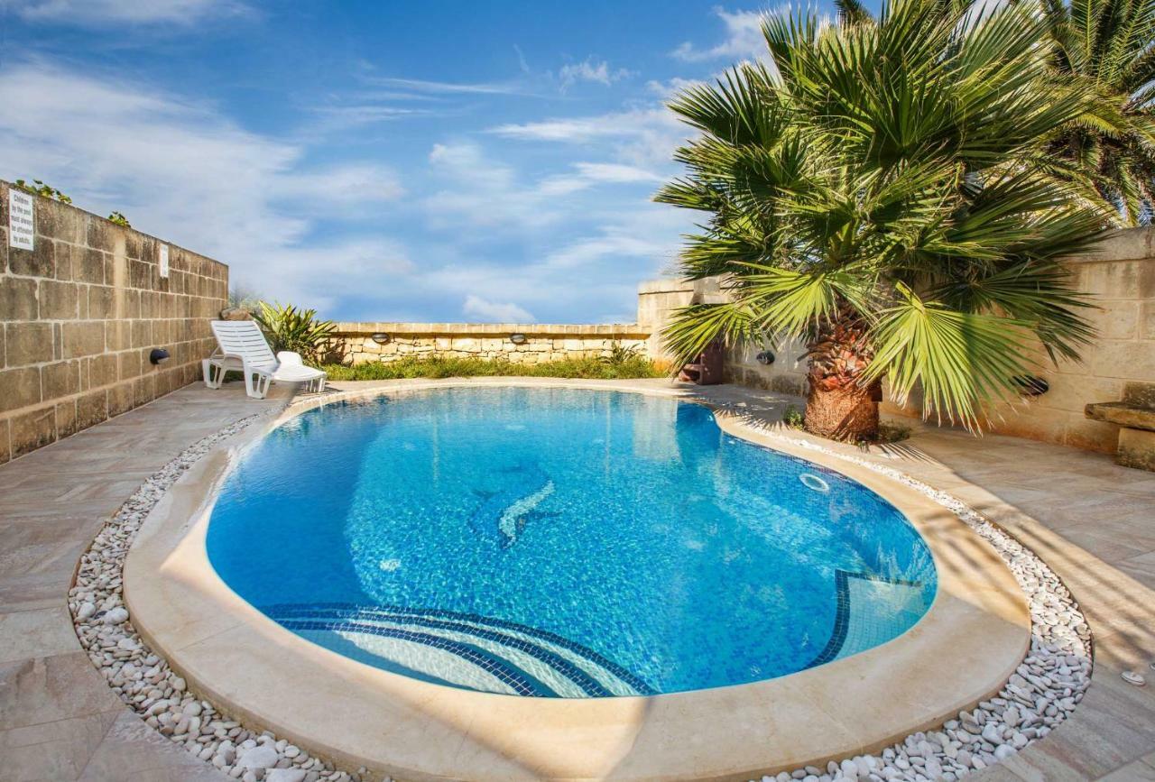 Il-Veduta Holiday Farmhouse With Sunny Private Pool In Island Of Gozo Għarb Kültér fotó